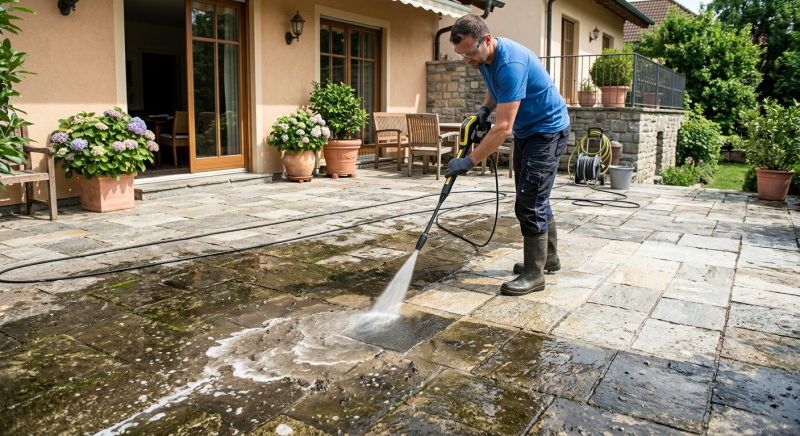 Terrace Pressure Washing Service